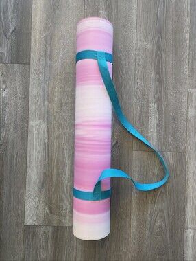 Lululemon Pink Tie Dye Yoga Mat